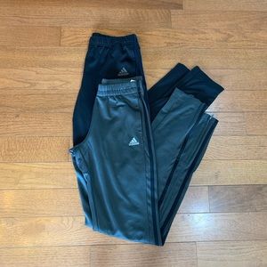 2 pairs of Small Adidas pants